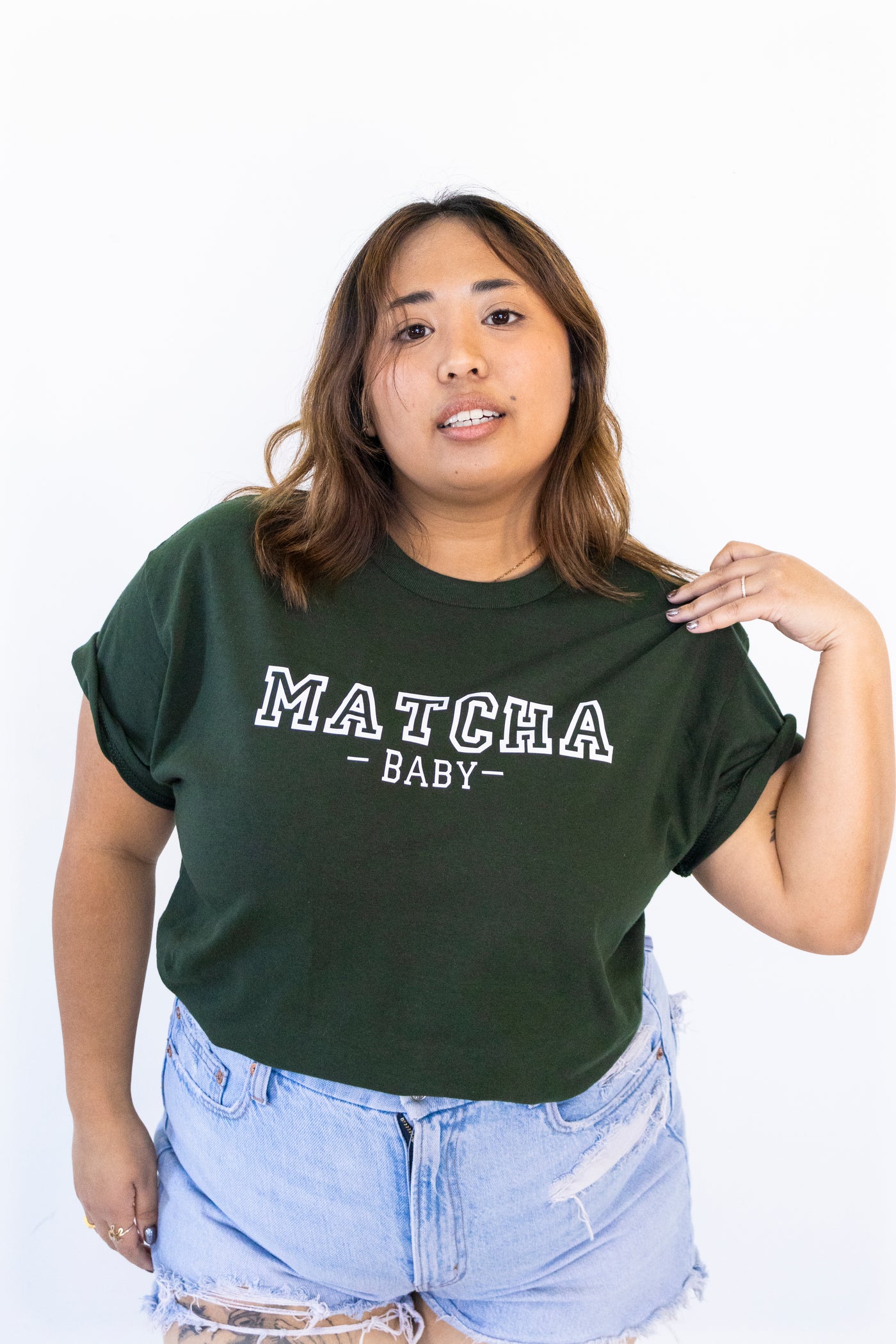 Matcha Lover's Delight: Premium Matcha baby T-shirt - APerfect Gift for Matcha Tea Enthusiasts